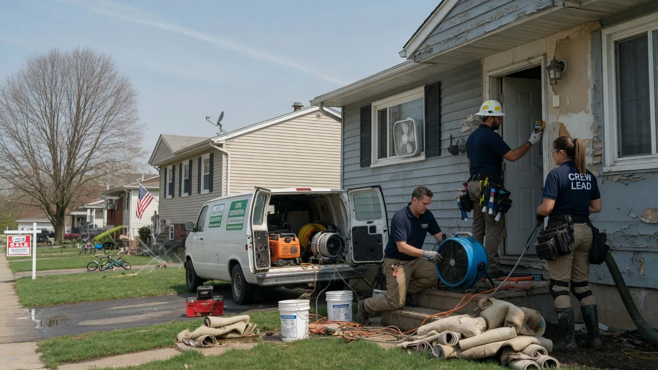 Flood Cleanup in Crow Agency, MT near me