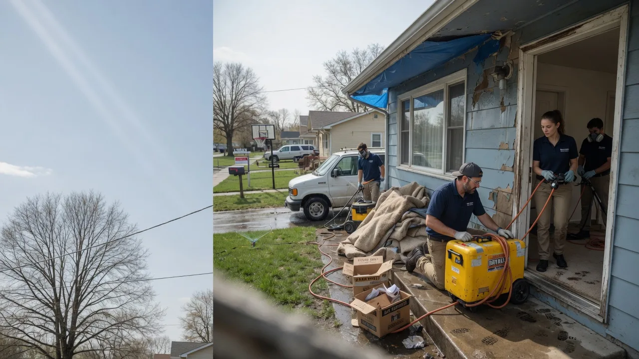 Basement Flood Cleanup in Crow Agency, MT near me